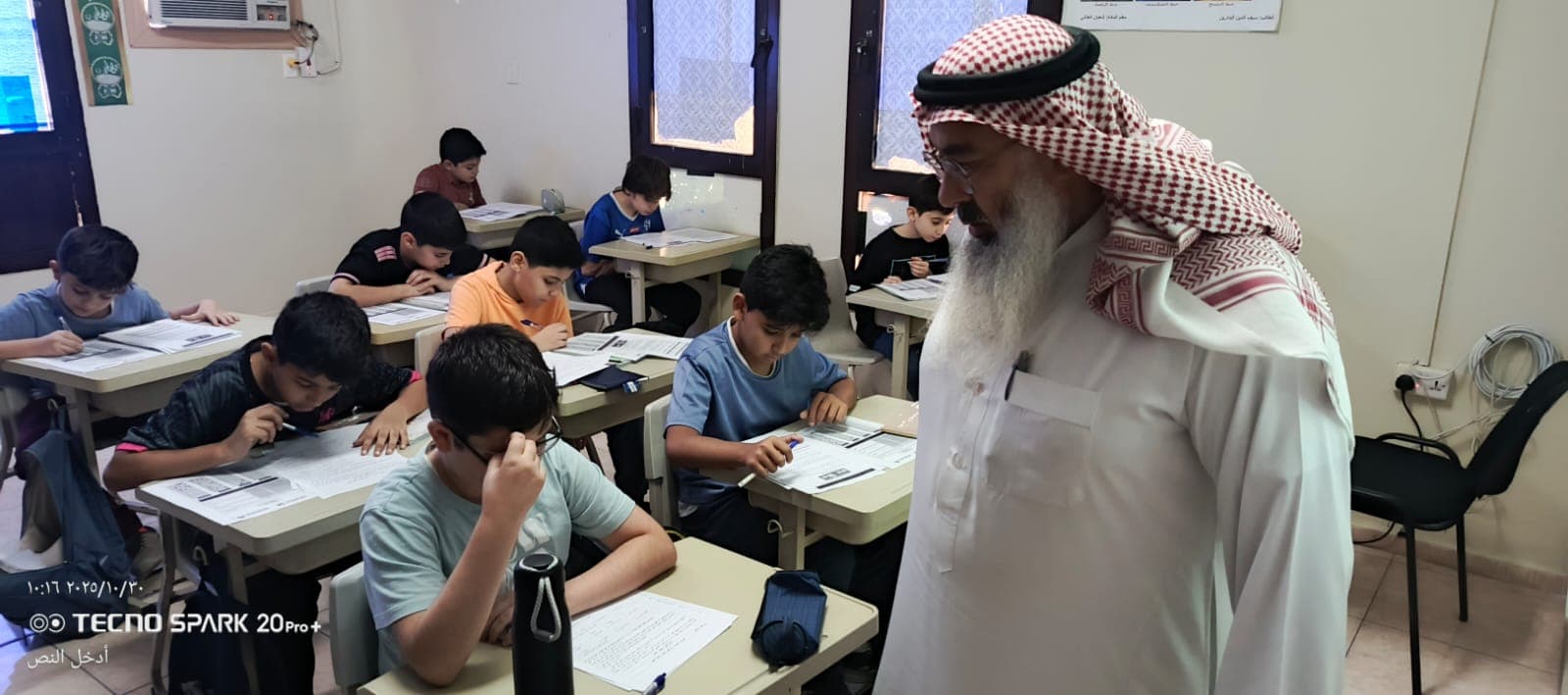 أجواء الاختبارات